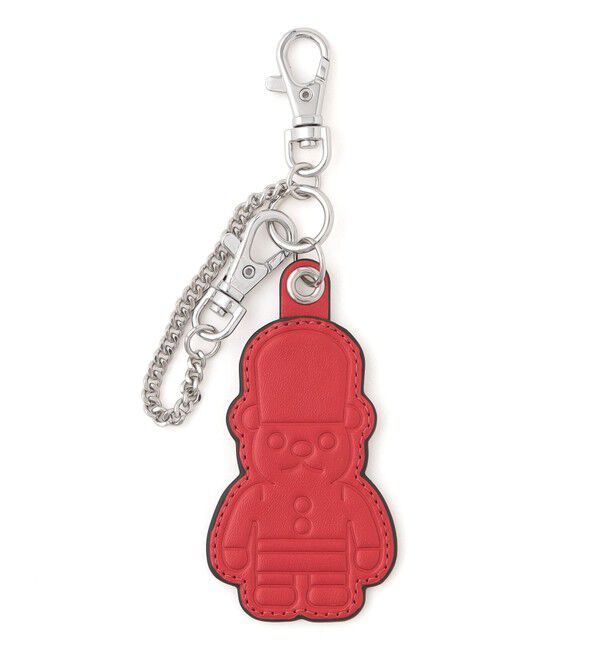 MACKINTOSH PHILOSOPHY「バッキンガムベア レザーチャーム」|その他|レッド