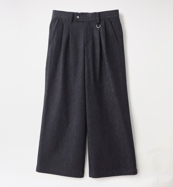  「2タックバギーデニム」|デニム|