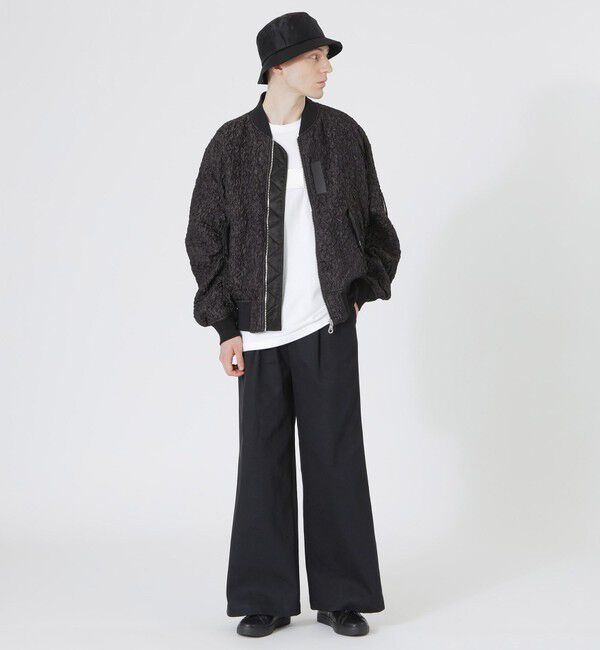  「2タックバギーデニム」|デニム|