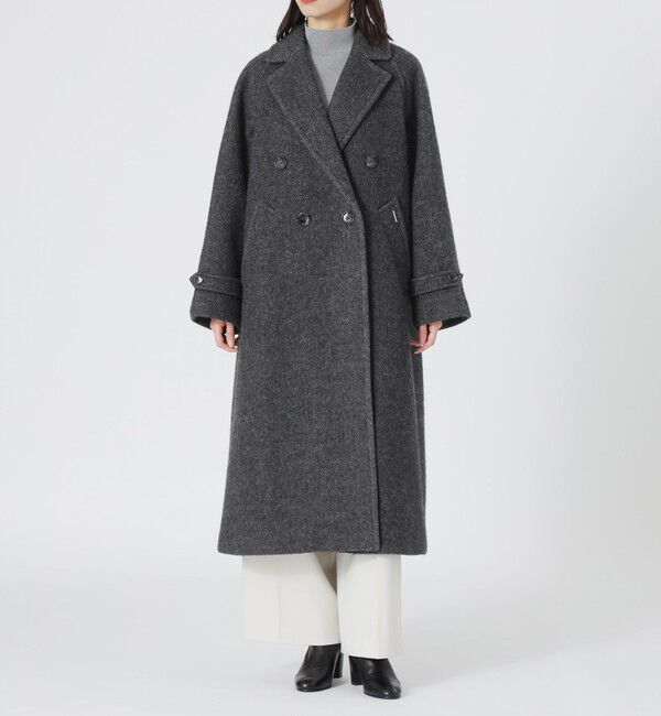  「シャギーボンディングオーバーサイズコート」|その他|