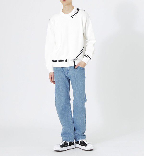  「ポイントスレッドプルオーバー」|ニット・セーター|