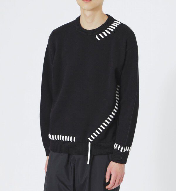  「ポイントスレッドプルオーバー」|ニット・セーター|