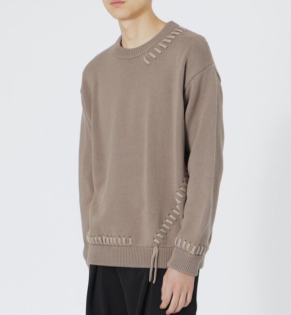  「ポイントスレッドプルオーバー」|ニット・セーター|