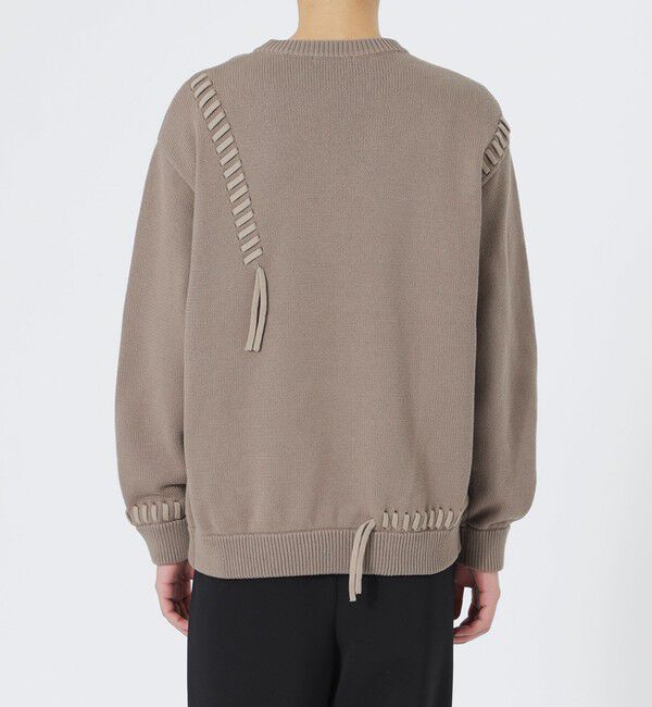  「ポイントスレッドプルオーバー」|ニット・セーター|