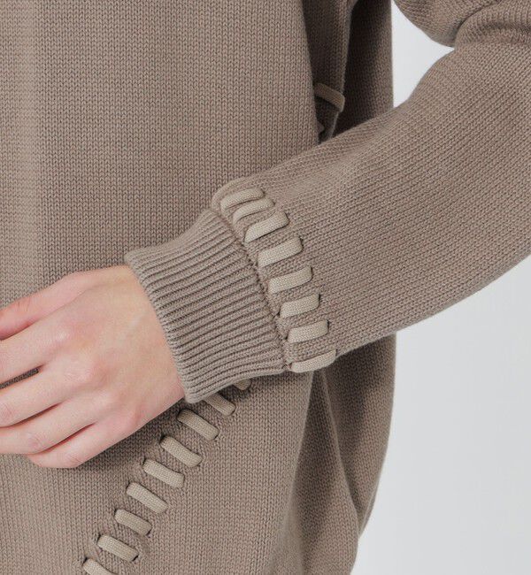  「ポイントスレッドプルオーバー」|ニット・セーター|