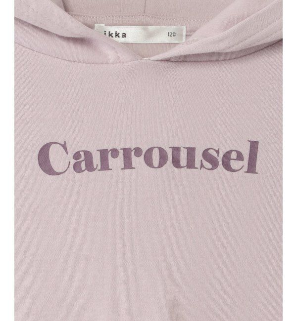 ikka kids「【キッズ】サイドプリーツTパーカー(120~160cm)」|Tシャツ・カットソー|