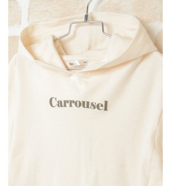 ikka kids「【キッズ】サイドプリーツTパーカー(120~160cm)」|Tシャツ・カットソー|