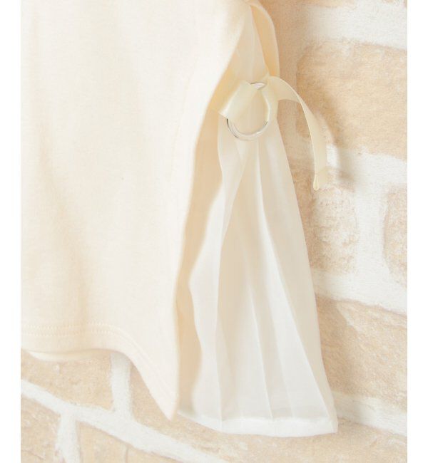 ikka kids「【キッズ】サイドプリーツTパーカー(120~160cm)」|Tシャツ・カットソー|