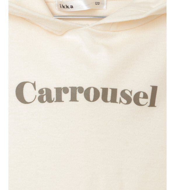 ikka kids「【キッズ】サイドプリーツTパーカー(120~160cm)」|Tシャツ・カットソー|