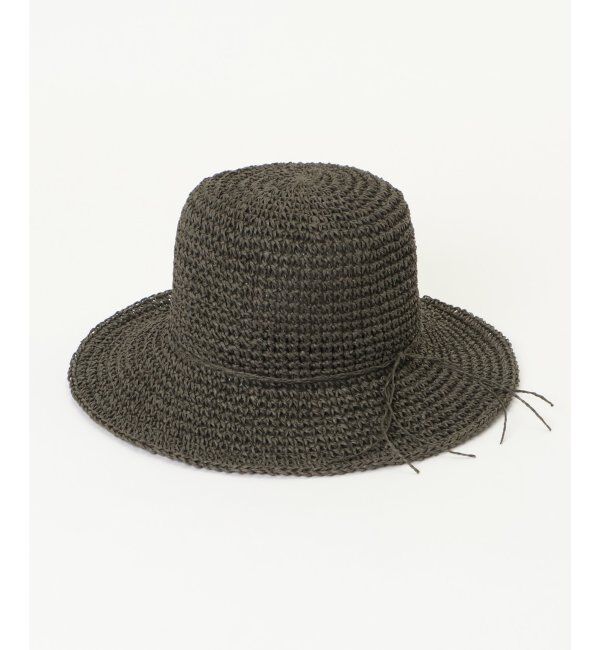 ikka「手編みこま編みハット」|その他|