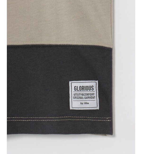 ikka kids「【キッズ】ピンタックボーダーTシャツ（120~160cm）」|Tシャツ・カットソー|