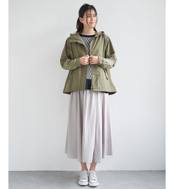 ikka「撥水マウンテンパーカー」|ブルゾン・スタジャン|