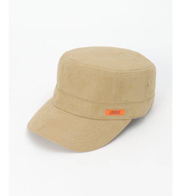 ikka「UNIVERSAL OVERALL フェイクスウェードワークキャップ」|その他|ベージュ