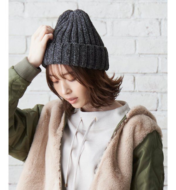 ikka「モールリブニットワッチ」|その他|ダークグレイ