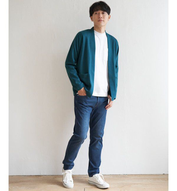 ikka「【2点セット】Vネックカーディガンインナーセット」|カーディガン|