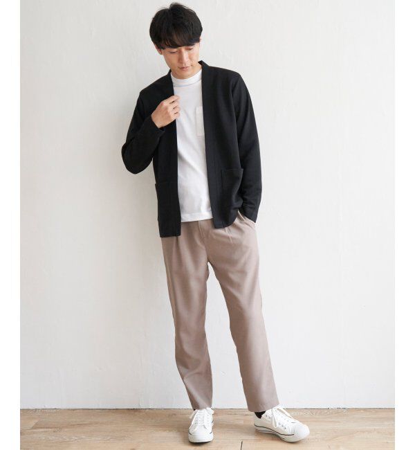 ikka「【2点セット】Vネックカーディガンインナーセット」|カーディガン|