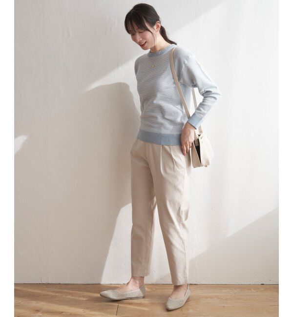 ikka「GOKU楽 ストレッチテーパードパンツ」|その他|