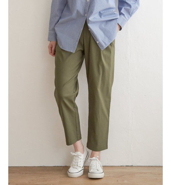 ikka「GOKU楽 ストレッチテーパードパンツ」|その他|