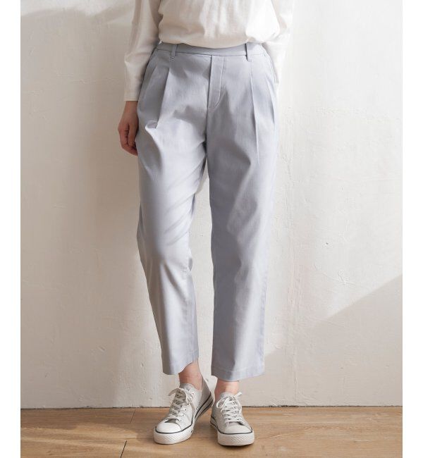 ikka「GOKU楽 ストレッチテーパードパンツ」|その他|