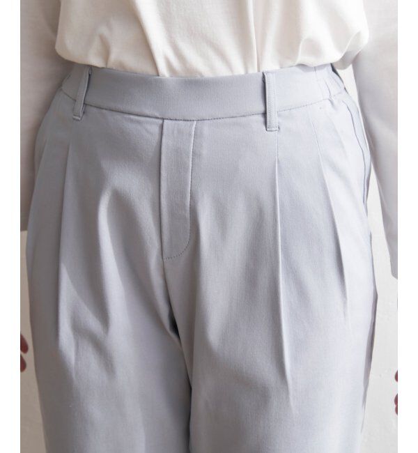 ikka「GOKU楽 ストレッチテーパードパンツ」|その他|