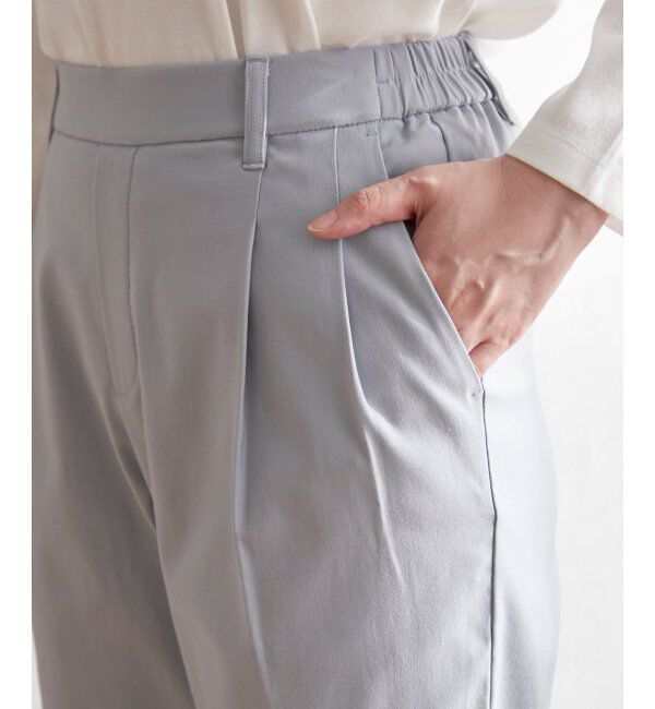 ikka「GOKU楽 ストレッチテーパードパンツ」|その他|