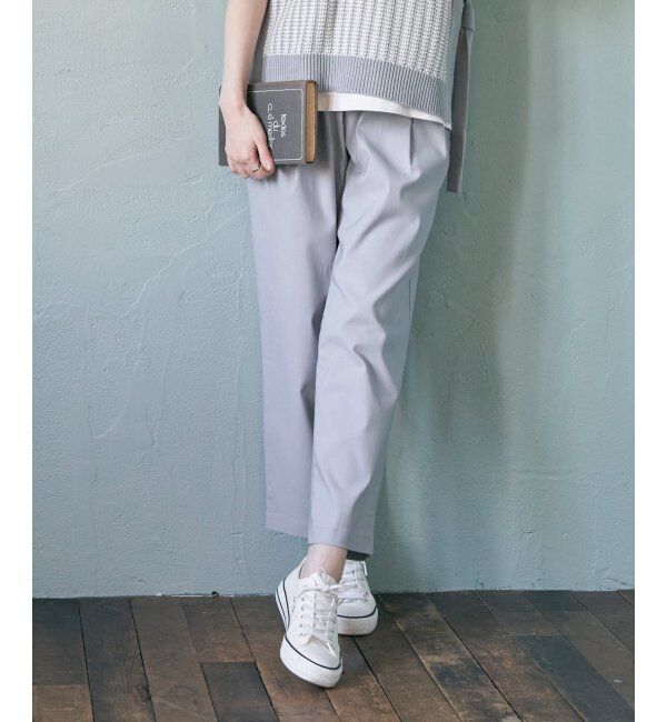 ikka「GOKU楽 ストレッチテーパードパンツ」|その他|