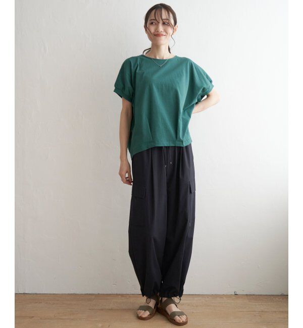 ikka「【親子おそろい】冷感ドルマンタックプルオーバー」|その他|