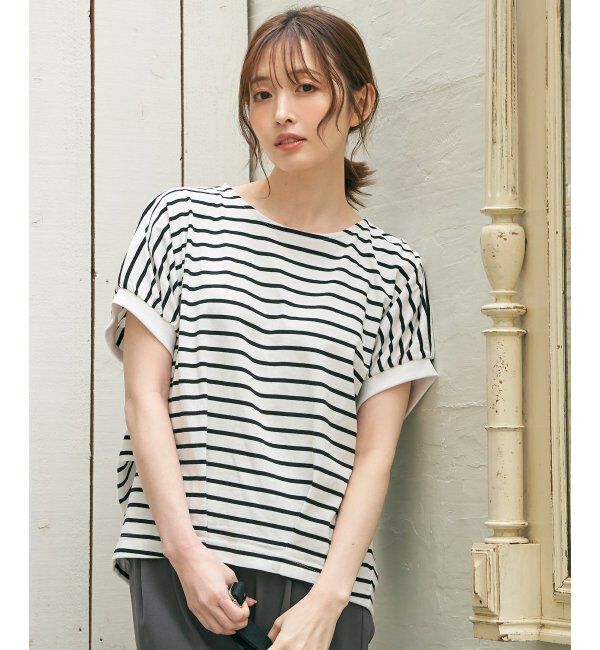 ikka「【親子おそろい】冷感ドルマンタックプルオーバー」|その他|