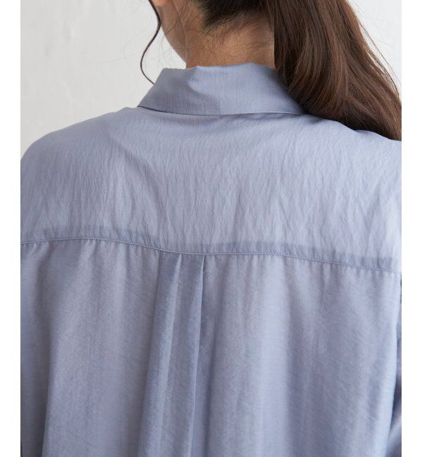 ikka「【2点セット】シアーシャツタンクアンサンブル」|シャツ・ブラウス|