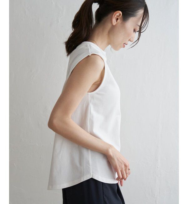 ikka「【2点セット】シアーシャツタンクアンサンブル」|シャツ・ブラウス|