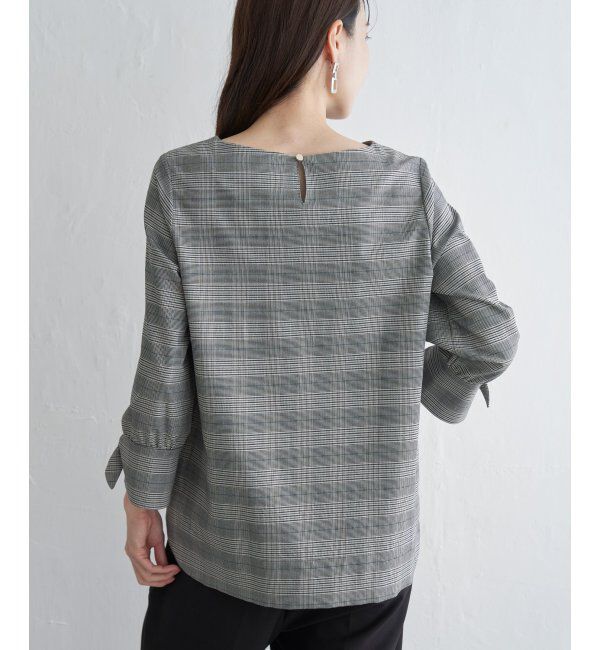 IKKA LOUNGE「袖リボンブラウス」|シャツ・ブラウス|