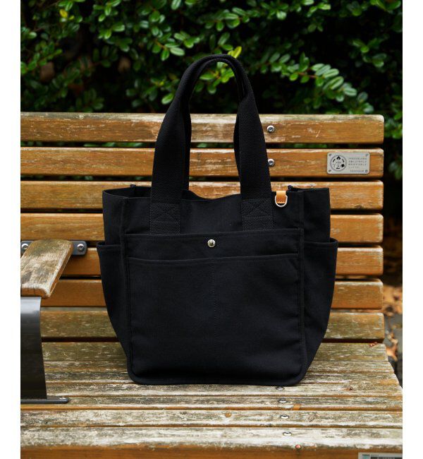 ikka「キャンバスパイピングビッグトートバッグ」|その他|