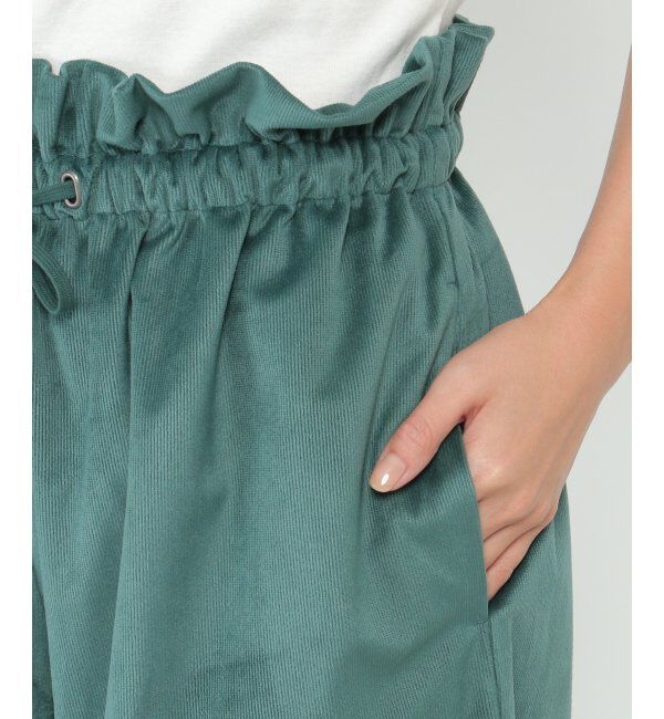 Lbc with Life「ベロアコールウエストシャーリングパンツ」|その他|