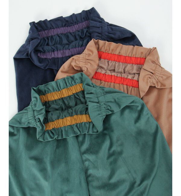 Lbc with Life「ベロアコールウエストシャーリングパンツ」|その他|