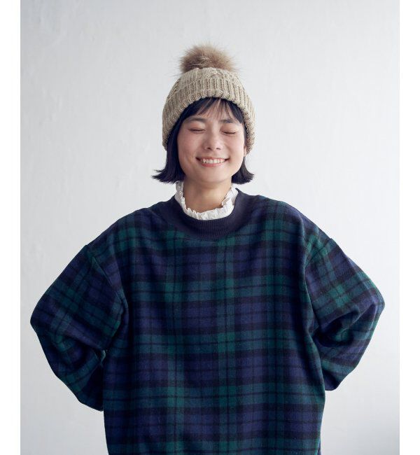 Lbc with Life「裏ボアケーブルニットワッチ」|その他|