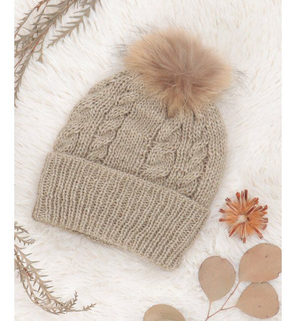 Lbc with Life「裏ボアケーブルニットワッチ」|その他|