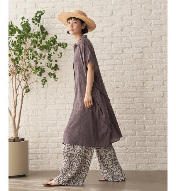 Lbc with Life「エアリーフレンチギャザーワンピース」|ワンピース|