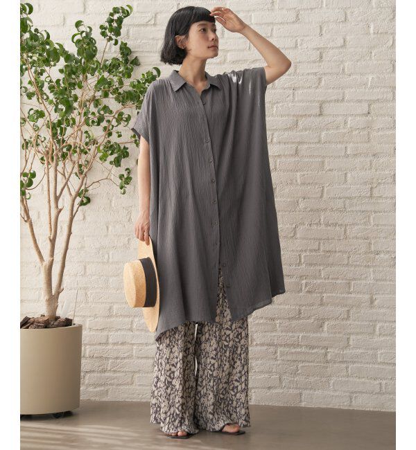 Lbc with Life「エアリーフレンチギャザーワンピース」|ワンピース|