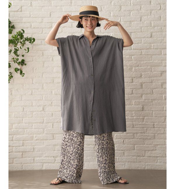 Lbc with Life「エアリーフレンチギャザーワンピース」|ワンピース|