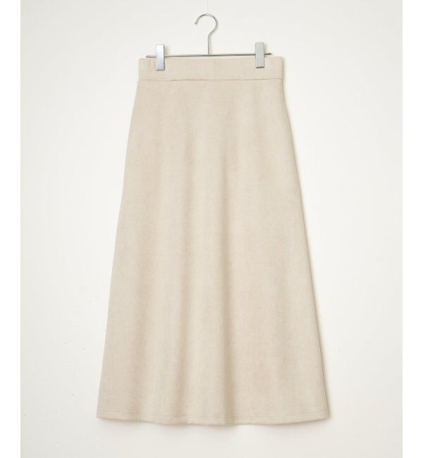 Lbc with Life「スエードポンチロングスカート」|スカート|