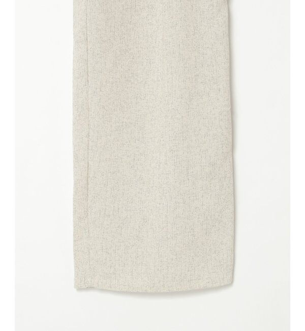 VENCE share style「サマーツイードタックパンツ」|デニム|