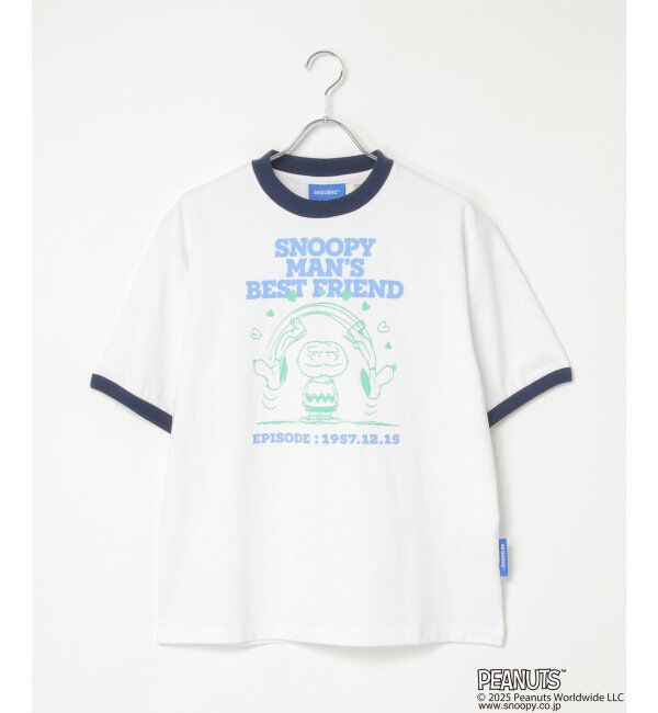 VENCE share style「PEANUTS ピーナッツ SNOOPY スヌーピー TP ベストフレンドリンガーT」|Tシャツ・カットソー|