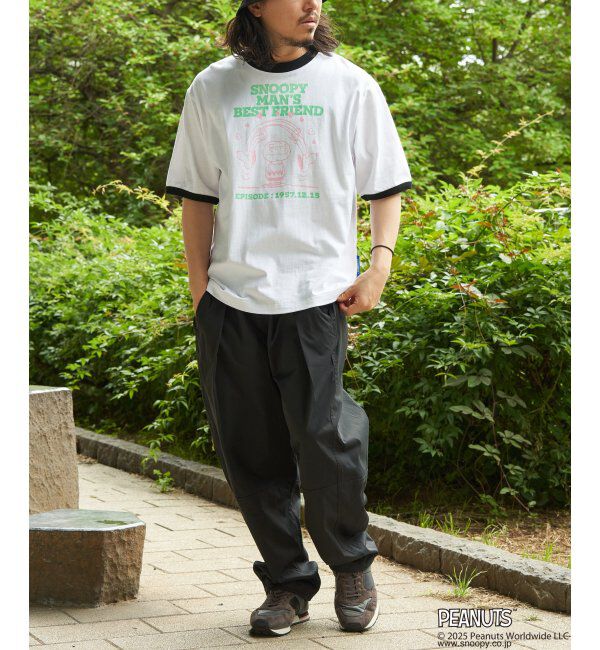VENCE share style「PEANUTS ピーナッツ SNOOPY スヌーピー TP ベストフレンドリンガーT」|Tシャツ・カットソー|