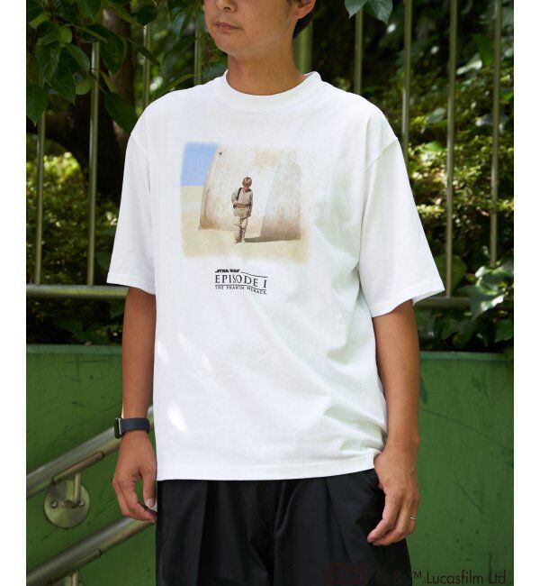 VENCE share style「STAR WARS スターウォーズ エピソード1 ロゴTシャツ」|Tシャツ・カットソー|ホワイト