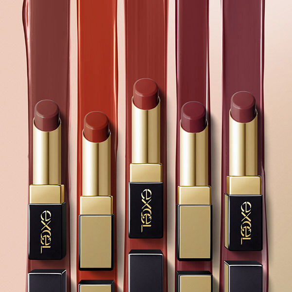 エクセル「エクセル グレイズバームリップ GB08　シークレットモカ」|リップメイク|