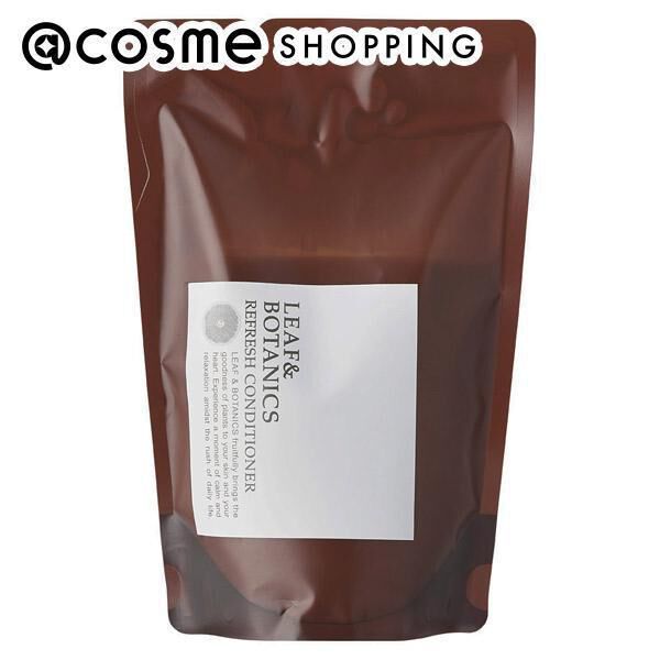  「LEAF＆BOTANICS （リーフアンドボタニクス） リフレッシュコンディショナー 詰替用 (370ml)」|コンディショナー・トリートメント|その他