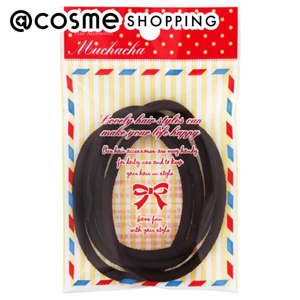  「muchacha muchacha リングゴム MC300-12/茶 (LL)」|ヘアスタイリング|その他