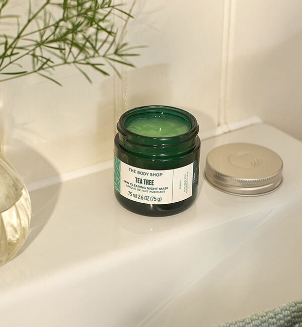 THE BODY SHOP「TT ナイト マスク 75mL（香り：ティツリー）」|フェイスマスク・パック|