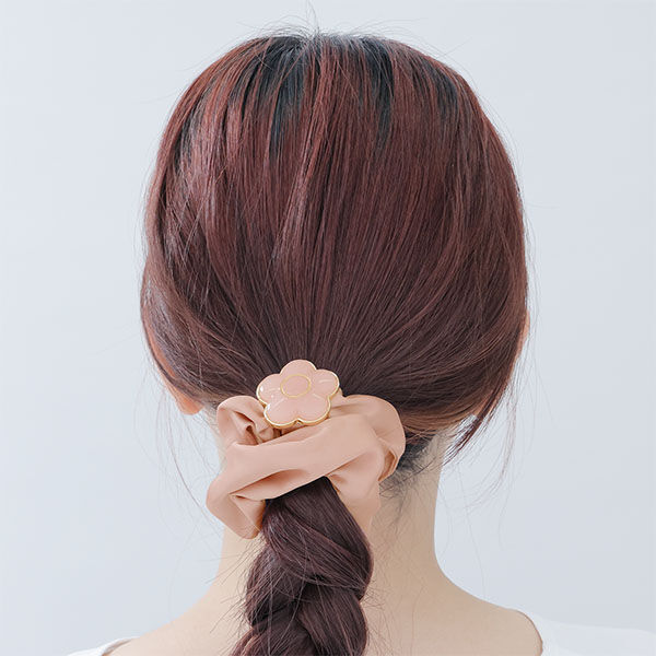 MARY QUANT「マーブルキャンディデイジー シュシュ」|ヘアゴム・シュシュ|