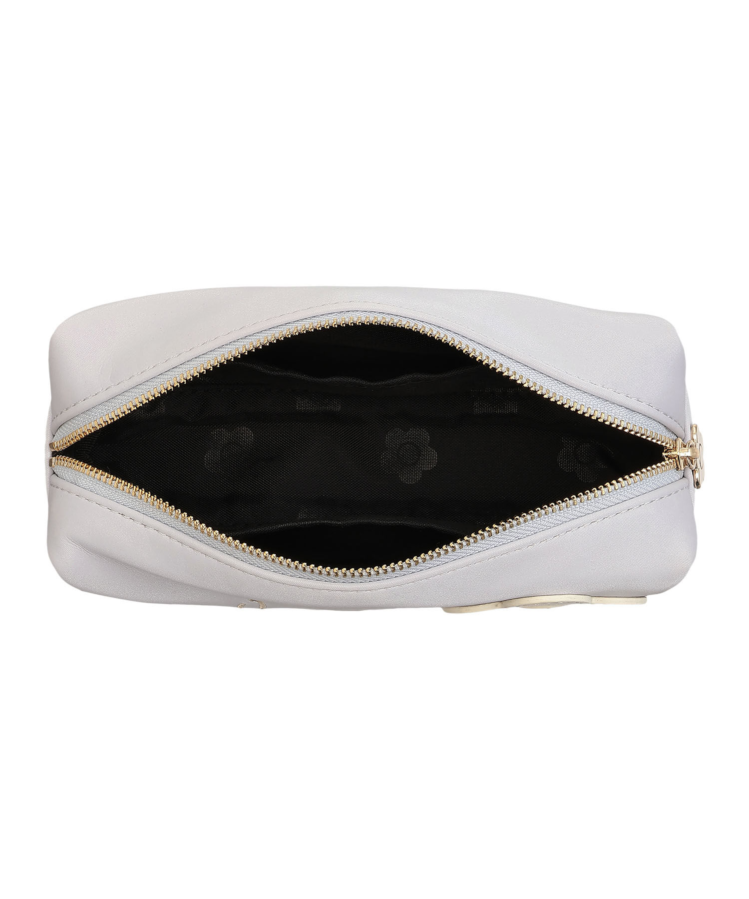 MARY QUANT「サインロゴデイジーパッチ スクエアペンケース」|ポーチ|